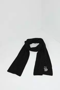 Шарф шерстяной с логотипом Karl Lagerfeld