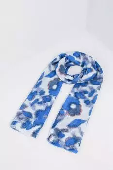 Шарф вязанный с принтом Esprit Casual