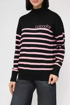 Шерстяной джемпер в полоску COLORPLAY