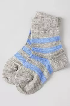 Шерстяные носки в полоску Wool&Cotton
