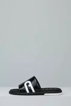 Шлепанцы кожаные Furla