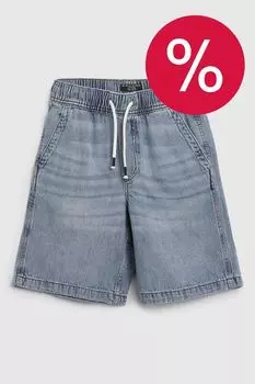 Шорты джинсовые на кулиске Republic of Denim