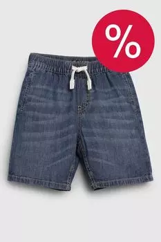 Шорты джинсовые на кулиске Republic of Denim