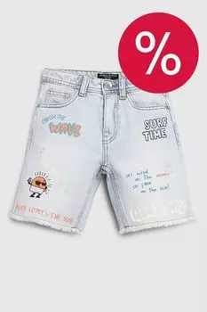 Шорты джинсовые с необработанным краем Republic of Denim
