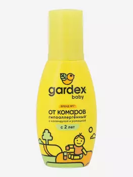 Аэрозоль от кровососущих насекомых детский Gardex Baby, 100 мл, Желтый