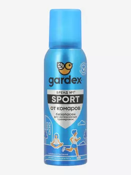 Аэрозоль от насекомых Gardex Sport, 100 мл, Синий