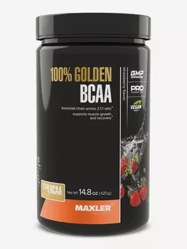 Аминокислоты Maxler 100% Golden BCAA (2:1:1) 420 гр. Клубника,