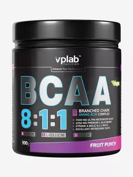Аминокислоты Vplab nutrition, фруктовый пунш, Черный