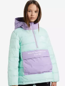 Анорак для девочек Kappa, Голубой, размер 134
