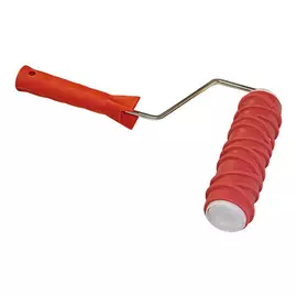 валик с ручкой фактурный PQTOOLS Кора резина 180мм, арт.0309262