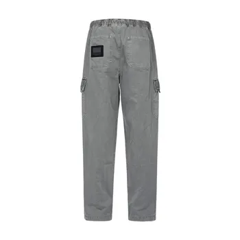 Повседневные брюки мужские серые Evisu, серый