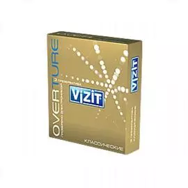Vizit Презервативы Классические 3 шт (Vizit, Visit презервативы)