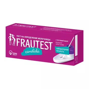 Frautest Candida Тест-система на определение молочницы 1 шт