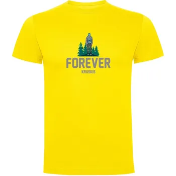 Футболка Kruskis Forever, желтый