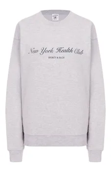 Хлопковый свитшот Sporty and Rich