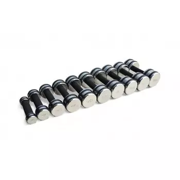 Набор хром. гантелей Smith Strength с обрез. рукояткой (пара) от 1 до 10 кг