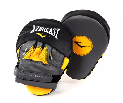 Лапы изогнутые Everlast Mantis Punch Mitts Желто/черный