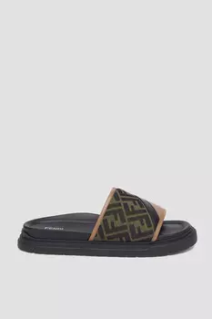 Шлепанцы Fendi Diagonal