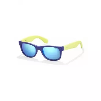 Солнцезащитные очки детские Polaroid P0115 BLUE LIME (241879UDF46JY)