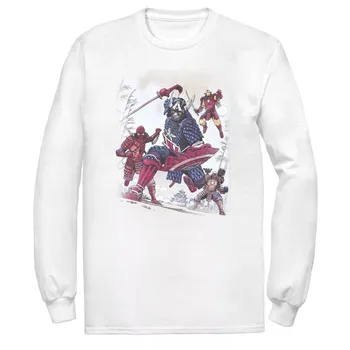 Мужская футболка Marvel Avengers Assemble Samurai Warriors