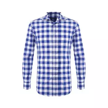 Рубашка из смеси хлопка и льна Ralph Lauren