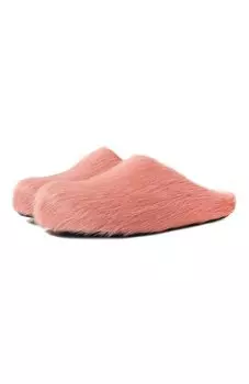 Кожаные сабо Fussbett Marni