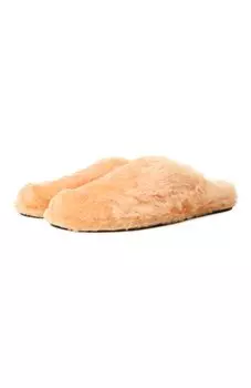 Сабо из овчины Jil Sander