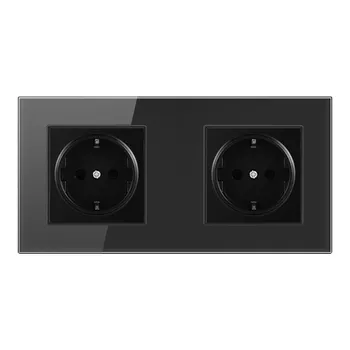 Розетки настенные Shawader 2/3/4/5 мест 220В 16А с USB