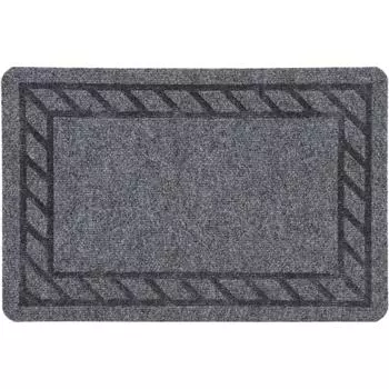 Коврик Thermoprint «Бордюр» 40x60 см, полипропилен, цвет серый