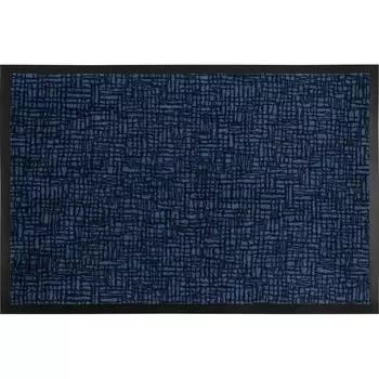 Коврик «Amazonia» 30, 90x120 см, полиамид, цвет синий