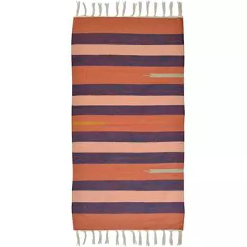 Коврик декоративный хлопок Inspire Naelie 55x100 см цвет мультиколор