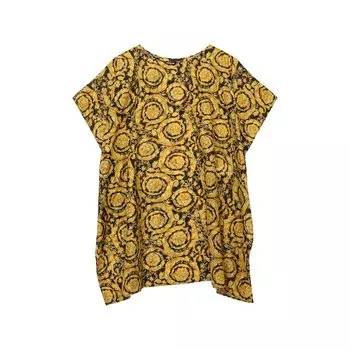 Хлопковая туника Versace