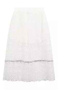 Хлопковая юбка Elie Saab junior