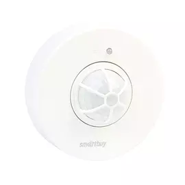 датчик движения инфракрасный потолочный 1200вт, до 8м, ip33 sbl-ms-024 smartbuy