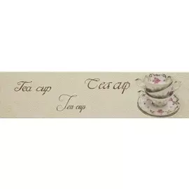 Декор Veronika Tea Cup Crema Mate 10*40