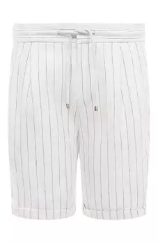 Льняные шорты Brunello Cucinelli