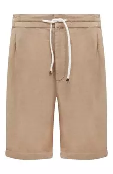 Льняные шорты Brunello Cucinelli