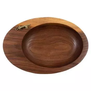 Блюдо Po.Legno Лаго с тигром