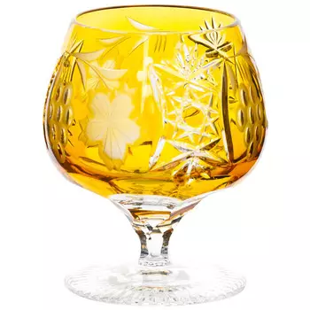 Бокал для коньяка Ajka Crystal Grape 300мл, янтарный