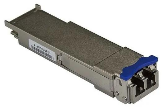 Модуль QSFP+ Fibertrade FT-QSFP+-LR4-PSM, 10 км, MPO/MTP, Tx:1310 нм, Rx:1310 нм, 40 Гбит/с, MM, двойной (FT-QSFP+-LR4-PSM)