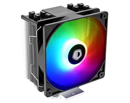 Кулер для процессора ID-COOLING SE-214-XT ARGB для Socket/115x/1200/1700/1851/AM4, 120 мм, 1500rpm, 30.5 дБА, 180 Вт, 4-pin PWM+3-pin 5V ARGB, Al+Cu, ARGB (IDC_SE-214-XT ARGB)