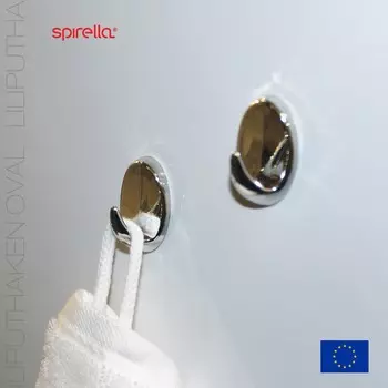 Набор крючков Spirella, 3шт, цвет серебро