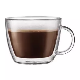 Набор кружек для латте Bodum Bistro 450мл, 2шт