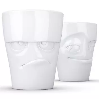 Набор кружек Tassen Мимика Grumpy & Impish, 2шт