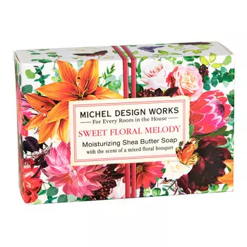 Мыло в подарочной коробке Michel Design Works Сладкая цветочная мелодия