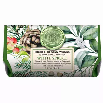Мыло Michel Design Works Белые Шишки
