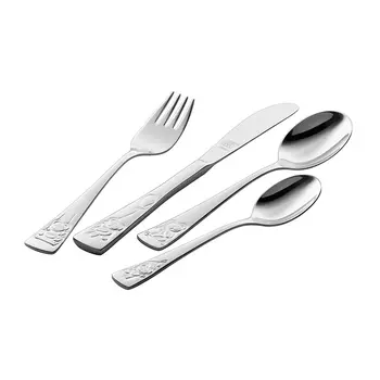 Набор детских столовых приборов Zwilling Медвежонок Тедди, 4 предмета