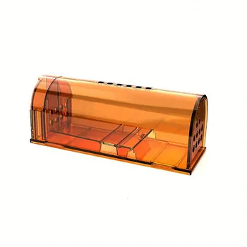 1 шт. Мышеловки, гуманные мышеловки, легко устанавливаются, ловец мышей, быстрый, эффективный, многоразовый и безопасный для семей и домашних животных синий