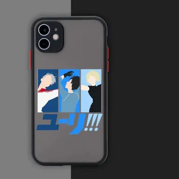 Чехол для телефона с японским аниме «Юрий на льду» для IPhone 14 13 12 11 Mini Pro Max XS X Max XR 8 7 Plus SE 2022, цвет кожи, чехол для телефона iPhone 14