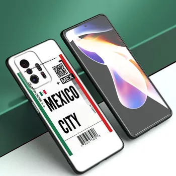 Чехол для телефона с этикеткой для проездного билета «Париж» для Xiaomi Mi A2 8 9 SE Note 10 10T 11 12 Lite 9T 11T 12S 12T Pro A3 6X 12X, черный чехол из ТПУ Xiaomi Mi A2(6X)